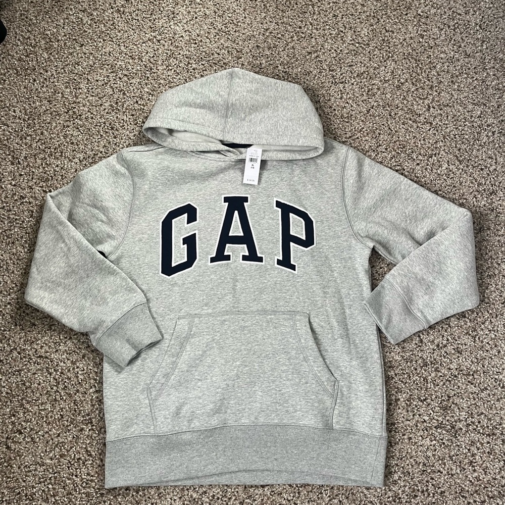 GAP Hoodie Blue and Grey Youth Size XL